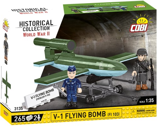 KLOCKI COBI 3135 Rakieta V-1 Flying bomb ( Fi 103) HC WW2 265 El.