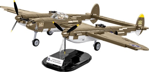 KLOCKI COBI 5763 Samolot LOCKHEED P-38H LIGHTNING HC WW2 652 El.