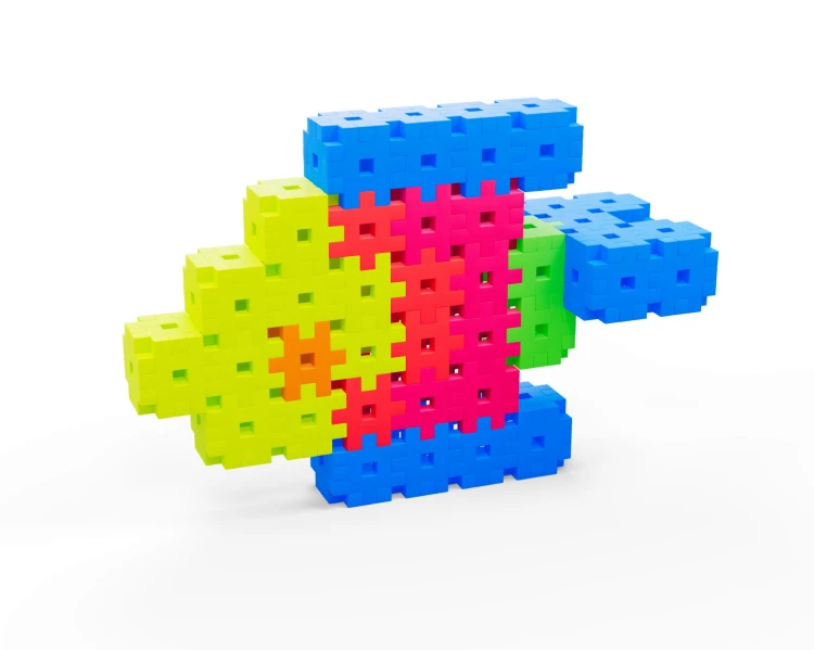 KLOCKI MELI 50093 Basic Neon Edu 1200 sztuk