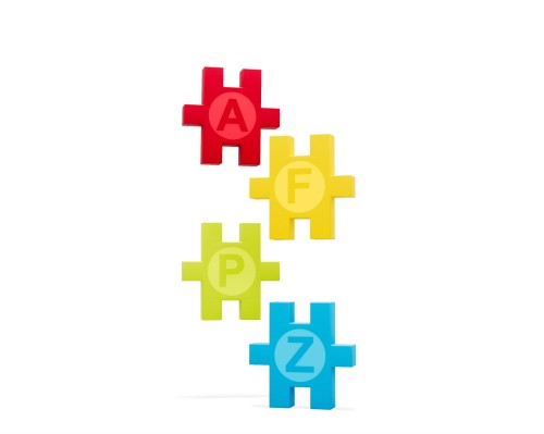 KLOCKI MELI 50094 Basic Letters Edu 1200 sztuk