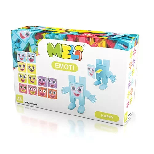 KLOCKI MELI 50200 EMOTI HAPPY 12 el.