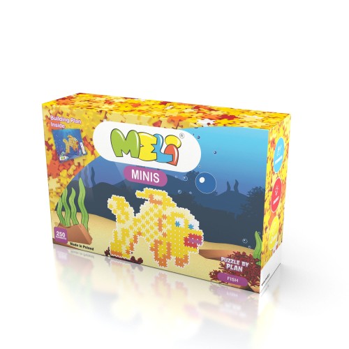 KLOCKI MELI 50367 Minis Fish Thematic 250 El.