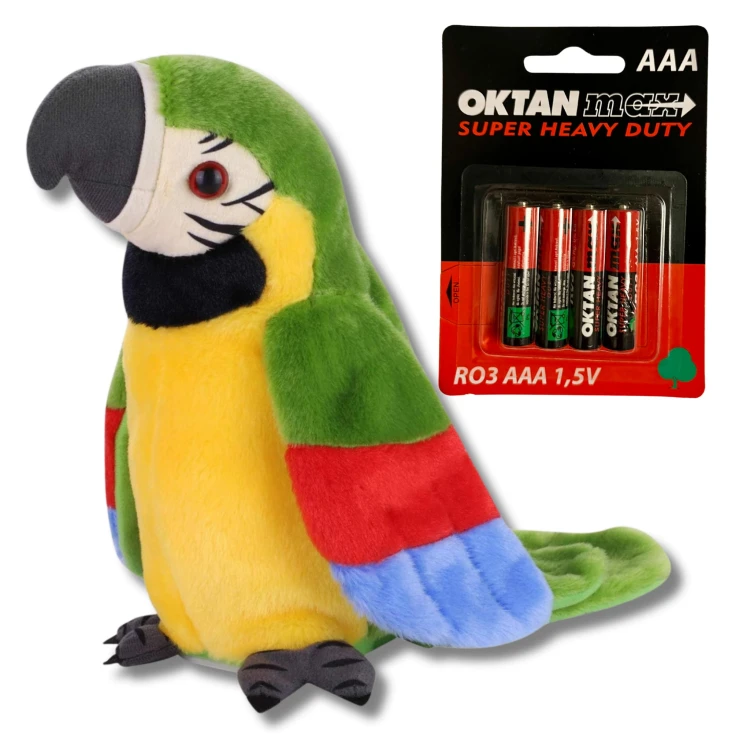 PAPUGA ZIELONA GADAJĄCA
