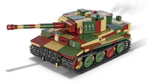 KLOCKI COBI 2735 CzołgPz.Kpfw. VI Tiger nr 114 HC WW2 422 El.