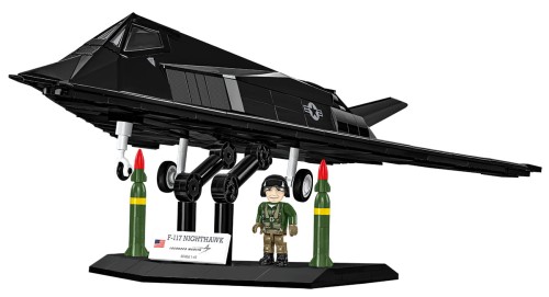 KLOCKI COBI 5903 Samolot bombowiec F-117 Nighthawk ARMED FORCES 795 El.