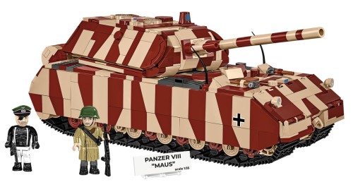 KLOCKI COBI 3138 Czołg Panzerkampfwagen VIII MAUS HC WW2 1353 El.