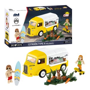 KLOCKI COBI 24626 Samochód ACTION TOWN - Citroën Type H (1947-1981) 282 El.