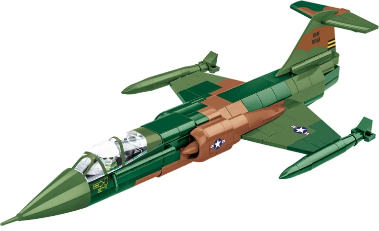 KLOCKI COBI 2426 SAMOLOT MYŚLIWISKI Lockheed F-104 Starfight HC VIETNAM WAR 420
