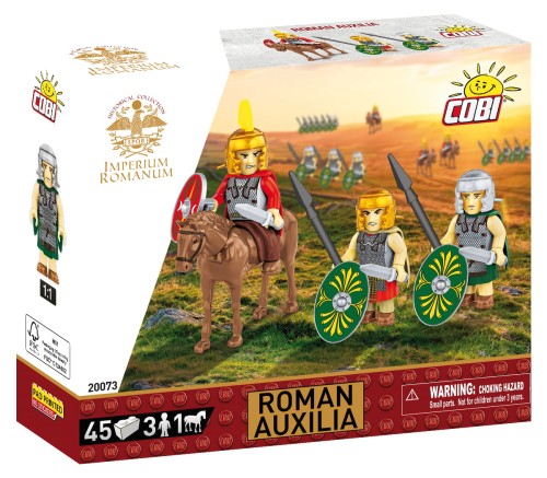KLOCKI COBI 20073 Romans Auxilila Wojska Pomocnicze HC IMPERIUM ROMANUM 47 El.