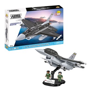 KLOCKI COBI 5914 SAMOLOT Myśliwiec Amerykański F-16D Fighting Falcon ARMED FORCES 436 EL.