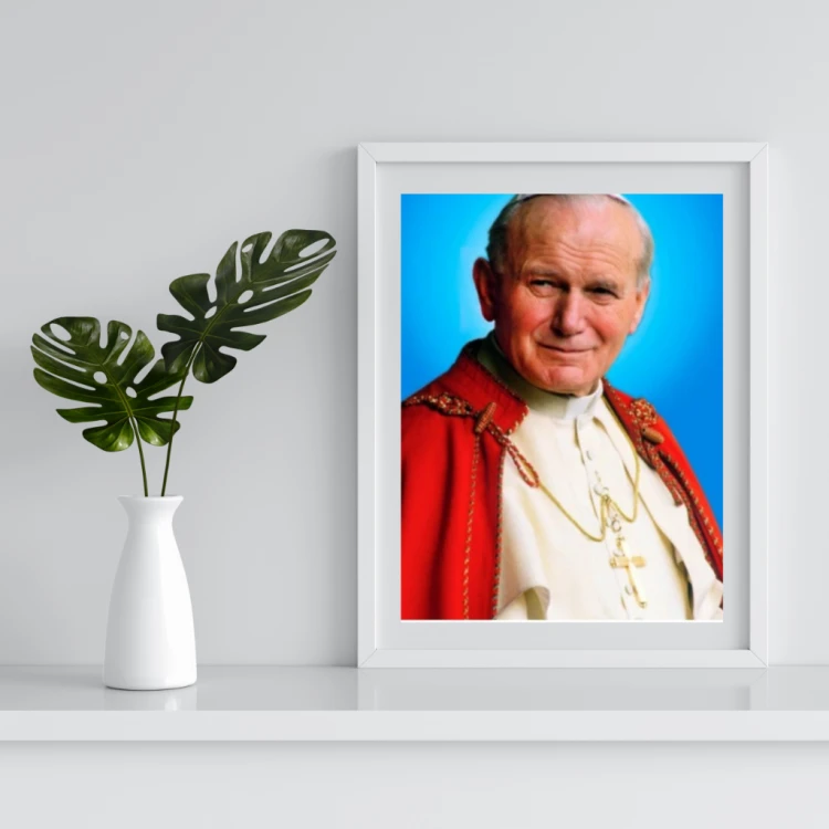 MOZAIKA DIAMENTOWA - OBRAZKI ŚWIĘTE PAPIEŻ JAN PAWEŁ 2