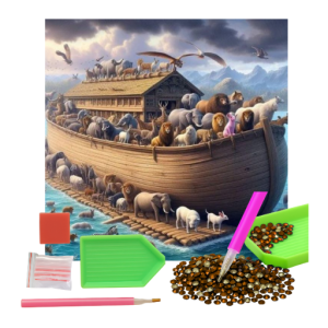 MOZAIKA DIAMENTOWA - OBRAZKI ŚWIĘTE ARKA NOEGO REJS