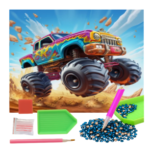 MOZAIKA DIAMENTOWA - AUTO MONSTER TRUCK