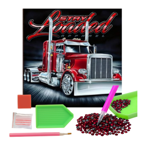MOZAIKA DIAMENTOWA - AUTO CIĘŻARÓWKA STAY LOADED