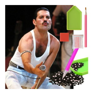 MOZAIKA DIAMENTOWA - FREDDIE MERCURY