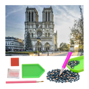 MOZAIKA DIAMENTOWA -  KATEDRA NOTRE DAME