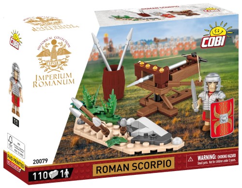 KLOCKI COBI 20079 Rzymski Skorpion Roman SCORPIO HC IMPERIUM ROMANUM 113 El.
