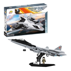 KLOCKI COBI 5921 SAMOLOT Myśliwiec Sukhoi Su-57 Felon TOP GUN 900el.