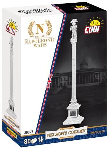 KLOCKI COBI 20097 Kolumna Posąg Nelsona Wojny Napoleońskie Trafalgar 1805 80El.