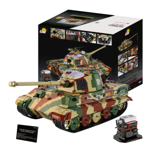 KLOCKI COBI 2808 Czołg Panzerkampfwagen VI Ausf. B Tiger II, czyli „Königstiger” HC WW2 11170 El.