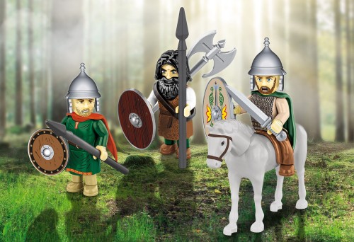 KLOCKI COBI 20075 Trzech  germańskich wojowników HC IMPERIUM ROMANUM 45 El.