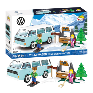 KLOCKI COBI 24639 Samochód Volkswagen T3 Winter adventure  VOLKSWAGEN 189 El.