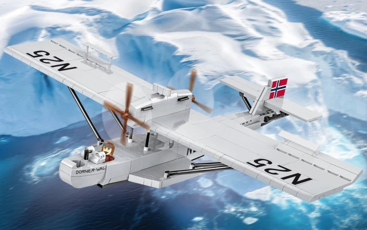 KLOCKI COBI 1384 Samolot Dornier Do J Wal ““Amundsen”“ N-25 HC 483 EL.