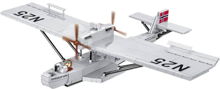 KLOCKI COBI 1384 Samolot Dornier Do J Wal ““Amundsen”“ N-25 HC 483 EL.