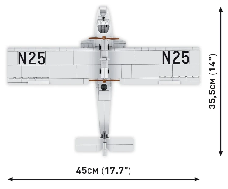 KLOCKI COBI 1384 Samolot Dornier Do J Wal ““Amundsen”“ N-25 HC 483 EL.