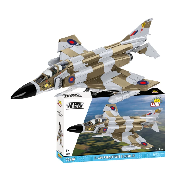 KLOCKI COBI 5908 SAMOLOT Myśliwiec F-4M Phantom II ARMED FORCES 728el.