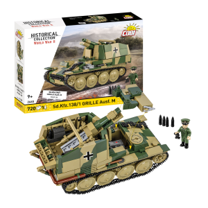 KLOCKI COBI 2665 Czołg STURMPANZER 38(t) GRILLE Ausf. M HC  WWII 720 el.