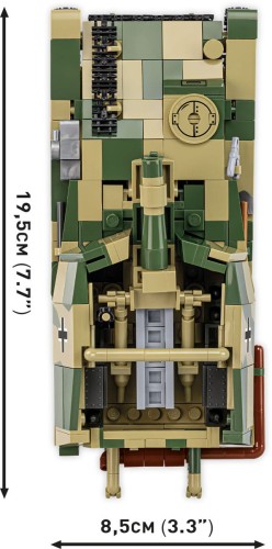 KLOCKI COBI 2665 Czołg STURMPANZER 38(t) GRILLE Ausf. M HC  WWII 720 el.