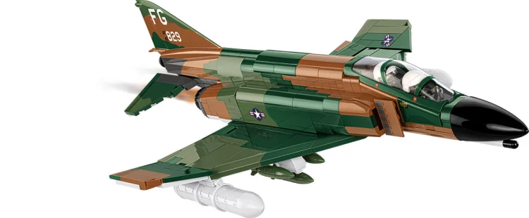 KLOCKI COBI 2427 SAMOLOT Myśliwiec F-4C Phantom II HC VIETNAM WAR 738 el.