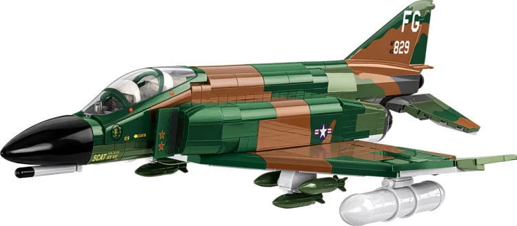 KLOCKI COBI 2427 SAMOLOT Myśliwiec F-4C Phantom II HC VIETNAM WAR 738 el.