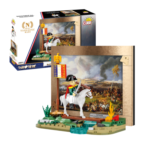 KLOCKI COBI 20091 Napoleon - bitwę pod Borodino (bitwa nad rzeką Moskwą) Wojny Napoleońskie 148 El.