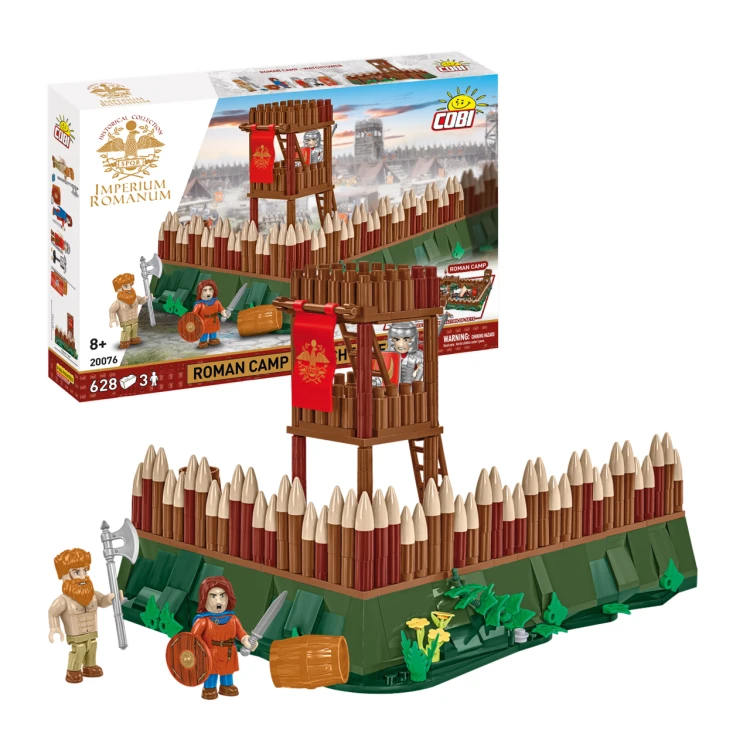 KLOCKI COBI 20076 Rzymska wieża obserwacyjna HC IMPERIUM ROMANUM 628 El.