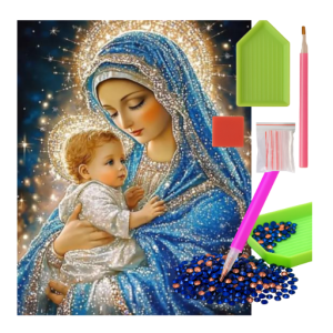 MOZAIKA DIAMENTOWA - ŚWIĘTE OBRAZKI MARYJA
