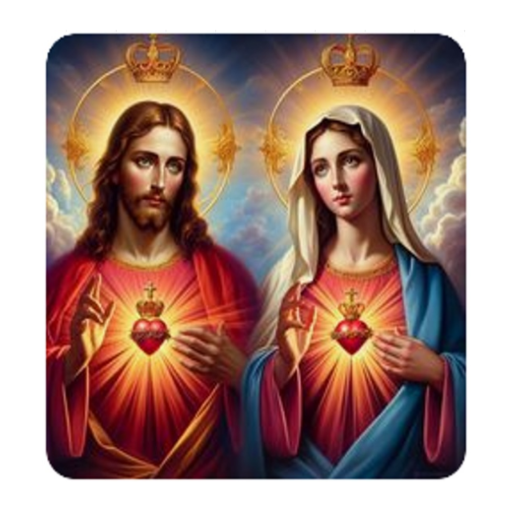 MOZAIKA DIAMENTOWA - ŚWIĘTE OBRAZKI  JEZUS I MARYJA