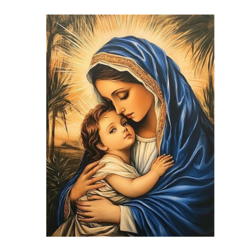 MOZAIKA DIAMENTOWA - ŚWIĘTE OBRAZKI MARYJA