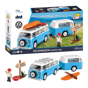 KLOCKI COBI 24653 Samochód Volkswagen Camper Van VOLKSWAGEN 322 El.