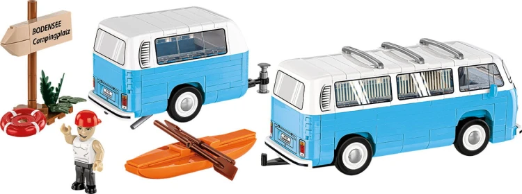 KLOCKI COBI 24653 Samochód Volkswagen Camper Van VOLKSWAGEN 322 El.