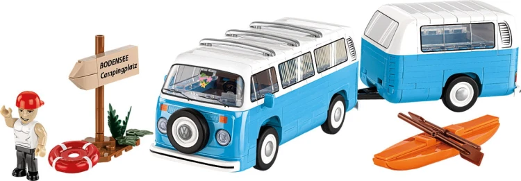 KLOCKI COBI 24653 Samochód Volkswagen Camper Van VOLKSWAGEN 322 El.
