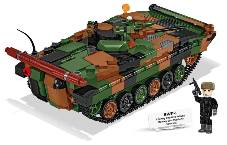 KLOCKI COBI 2630 Bojowy Wóz Piechoty 2w1 ARMED FORCES 756 el.