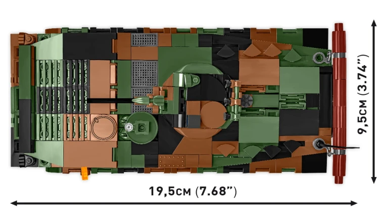 KLOCKI COBI 2630 Bojowy Wóz Piechoty 2w1 ARMED FORCES 756 el.