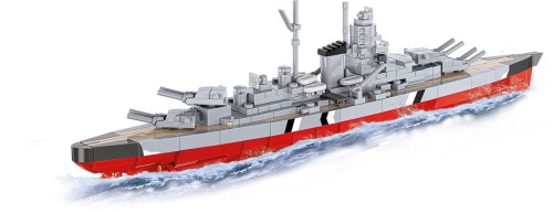 KLOCKI COBI 4854 Łódź pancernik Bismarck HC WW2 590 El.
