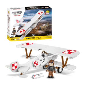 KLOCKI COBI 2998 Samolot dwupłatowiec Nieuport 17 C.1 HC GW 274 El.