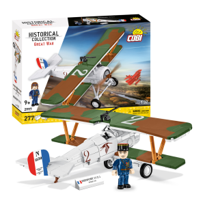 KLOCKI COBI 2997 Myśliwiec Nieuport 17 C.1 HC GW 277 El.