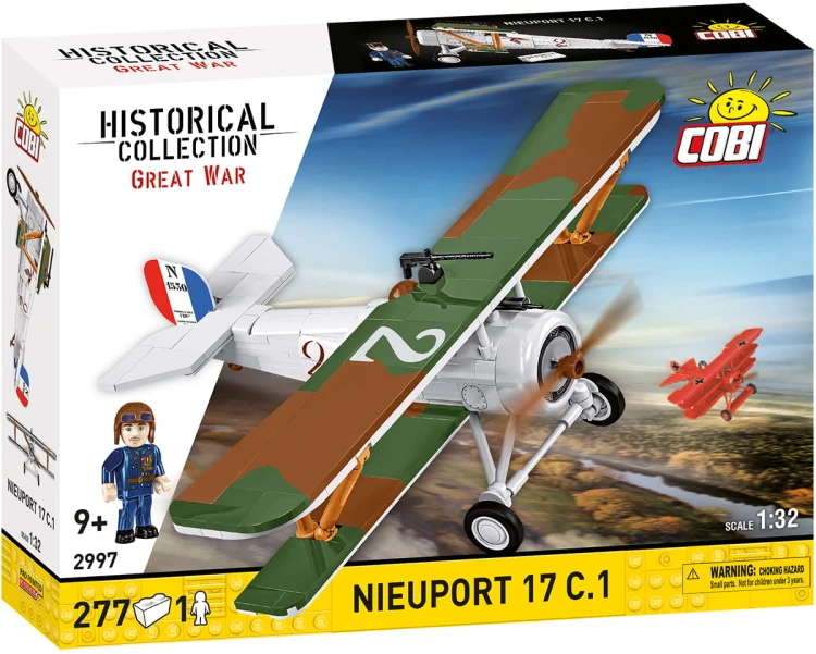 KLOCKI COBI 2997 Myśliwiec Nieuport 17 C.1 HC GW 277 El.