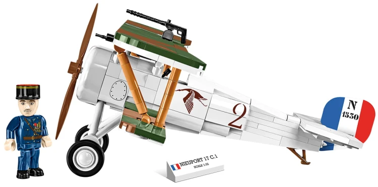 KLOCKI COBI 2997 Myśliwiec Nieuport 17 C.1 HC GW 277 El.