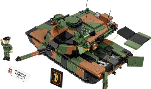 KLOCKI COBI 2633 Czołg M1A2 Abrams ARMED FORCES 1065 el.